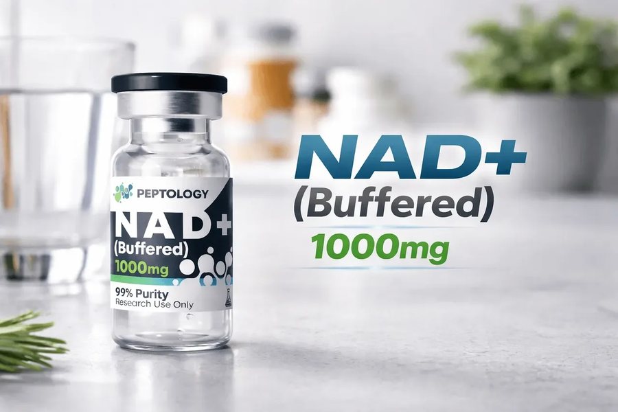 NAD+ (Buffered) 1000 mg – ląstelių energija, DNR taisymas ir mitochondrijų palaikymas