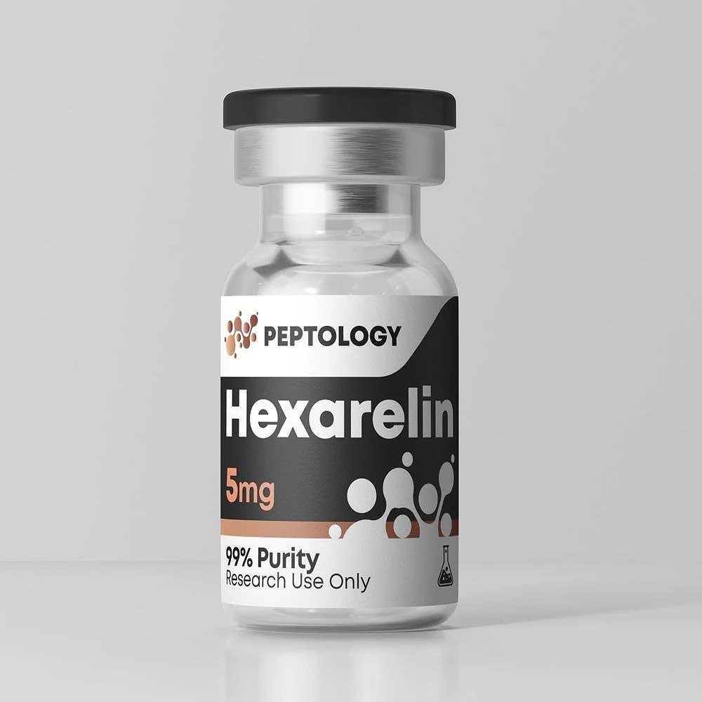 Hexarelin 5 mg – GH sekretagogas (GHS-R1a agonistas) tyrimams