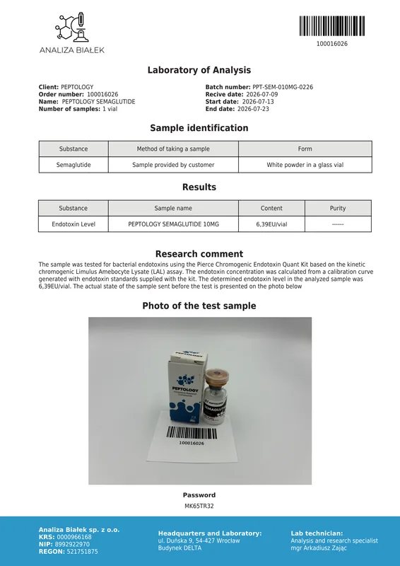 Semaglutide 5 mg/10mg – GLP-1 receptoriaus agonistas – paveikslėlis 5